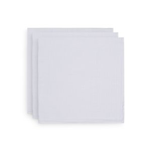 Jollein Hydrofiel multidoek small 70x70cm white (3pack)