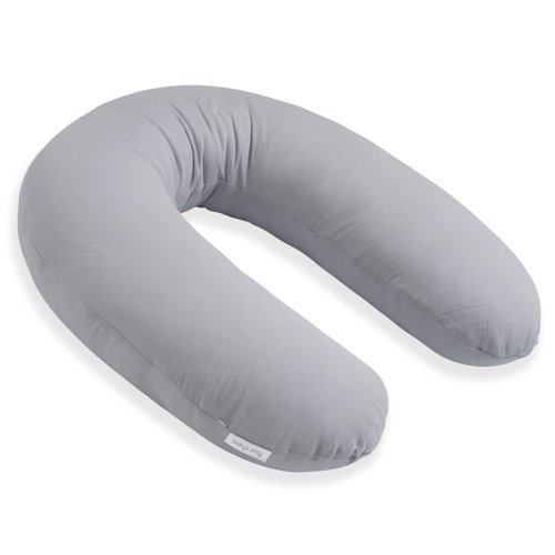 Baby's Only Voedingskussen breeze grijs Baby's Only Voedingskussen breeze grijs