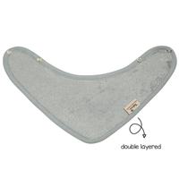 BANDANA - DOUBLE LAYERED / MOON BLUE