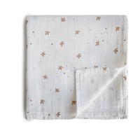 Mushie swaddle sparrow