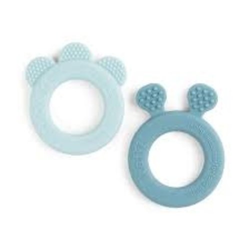 Done By Deer teether 2-pack - deer friends - blue Done By Deer teether 2-pack - deer friends - blue