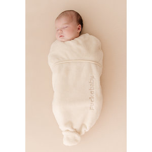 Puckababy Winter inbakerslaapzakje Piep pure teddy 0-3m