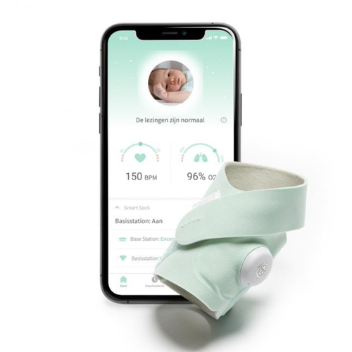 Owlet Owlet Smart Sock 3 muntgroen