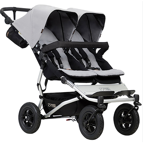 Mountain buggy Duet stroller - silver Mountain buggy Duet stroller - silver