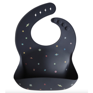 Mushie Silicone bib planets