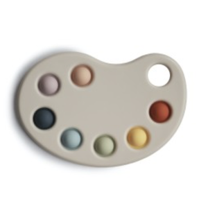 Mushie MUSHIE - PRESS-TOY PAINT PALETTE - MULTI