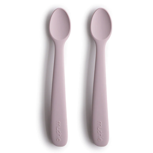 Mushie MUSHIE - BABY SPOON - SOFT LILAC (2)