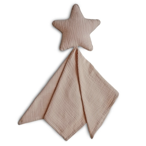 Mushie MUSHIE - LOVEY BLANKET - STAR NATURAL