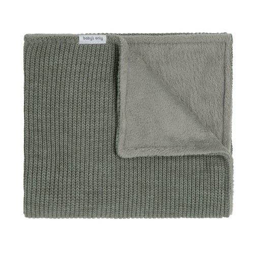 Baby's Only Wiegdeken teddy hope urban green Baby's Only Wiegdeken teddy hope urban green