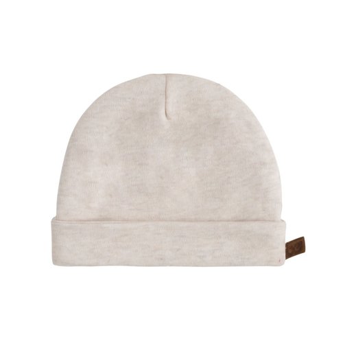Baby's Only Mutsje melange warm linen 0-3m Baby's Only Mutsje melange warm linen 0-3m