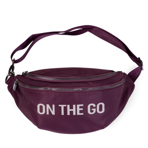Childhome BANANA BAG ON THE GO HEUPTAS - AUBERGINE Childhome BANANA BAG ON THE GO HEUPTAS - AUBERGINE