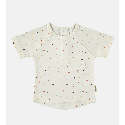 Petit Oh! COCO short sleeve t-shirt sand multicolor