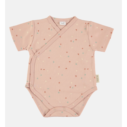 Petit Oh! SS side-snap body sand rose Petit Oh! SS side-snap body sand rose