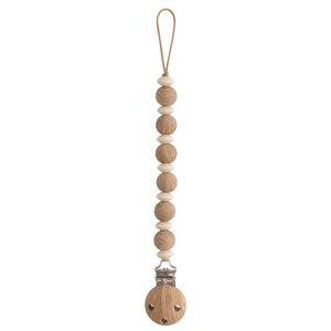 Mushie MUSHIE - SPEENKETTING LUNA - FAUX WOOD
