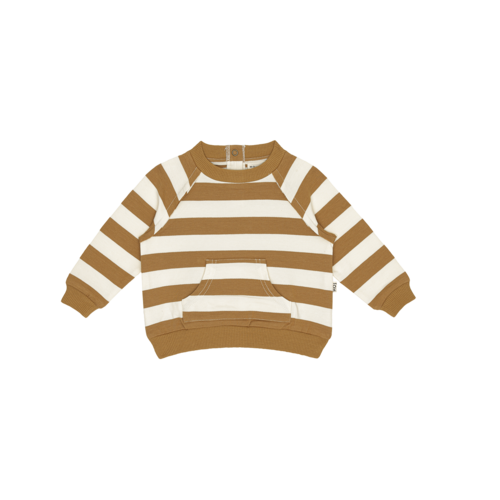 House of Jamie Baby raglan sweater chai tea stripes House of Jamie Baby raglan sweater chai tea stripes