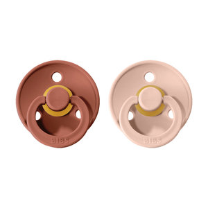 Bibs BIBS T2 Fopspeen - Woodchuck/blush