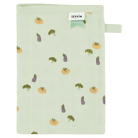 Muslin washcloths 3-pack mix - friendly vegetables