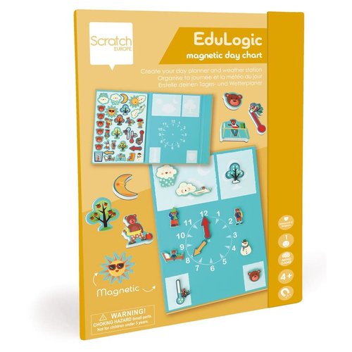 SCRATCH EUROPE EduLogic magnetic day planner