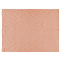katoen deken/75x100-Bliss coral