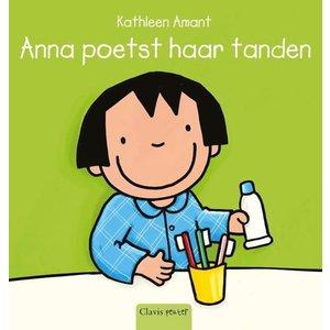 Clavis Prentenboek "Anna poetst haar tanden"