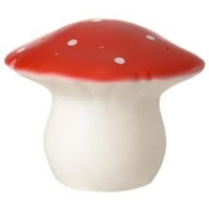 Heico Lamp paddenstoel 26x20 cm rood