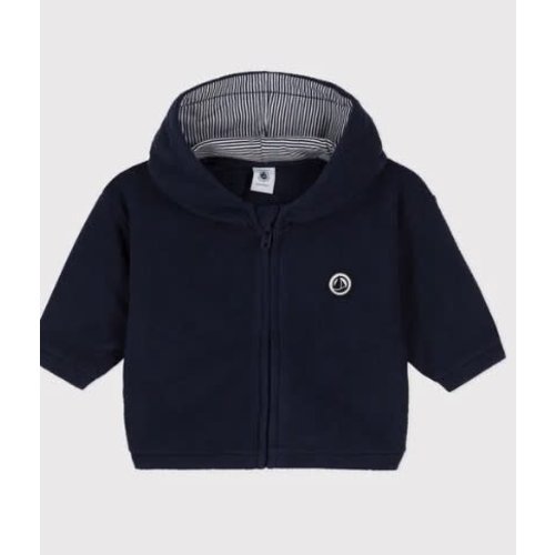 Petit Bateau SWEATSHIRT IN FLEECE VOOR BABY'S Petit Bateau SWEATSHIRT IN FLEECE VOOR BABY'S