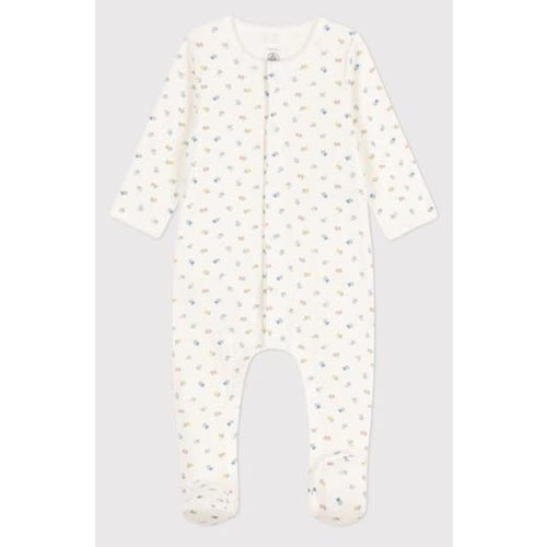 Petit Bateau KATOENEN BODYJAMA MET BLOEMENPRINT Petit Bateau KATOENEN BODYJAMA MET BLOEMENPRINT