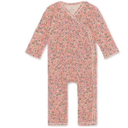 Konges Slojd basic-onesie newborn - jardin rouge Konges Slojd basic-onesie newborn - jardin rouge