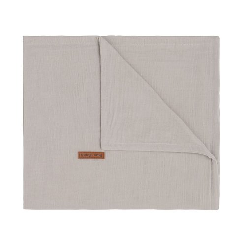 Baby's Only Wiegdeken breeze urban taupe Baby's Only Wiegdeken breeze urban taupe