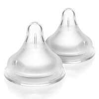 LANSINOH - Speen medium toevoer natural wave 2st