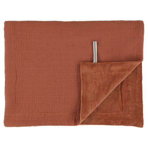 Trixie Fleece blanket | 100x150cm - Bliss Rust