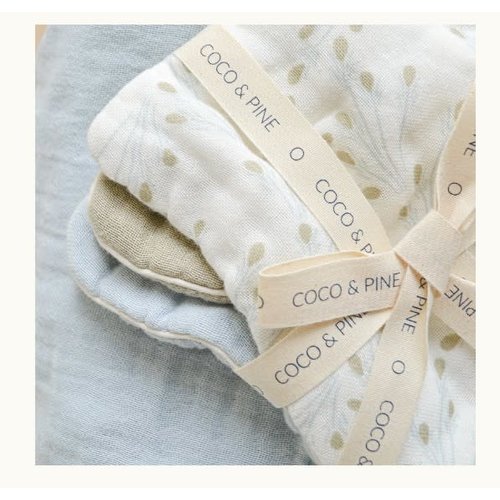 COCO&PINE Noah - Muslin washand 3pcs COCO&PINE Noah - Muslin washand 3pcs