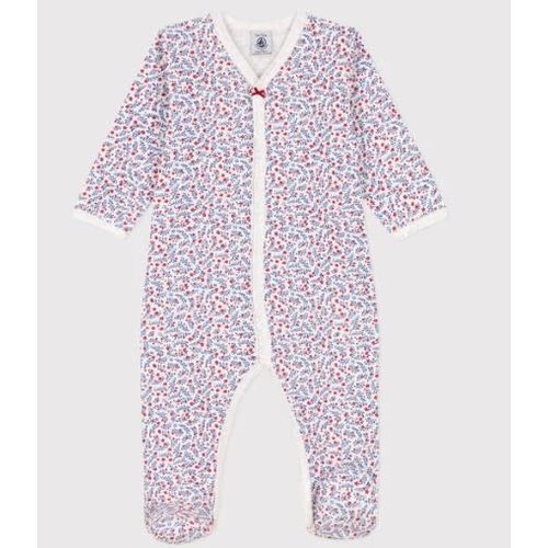 Petit Bateau SLAAPPAKJE MET BLOEMENPRINT IN KATOEN Petit Bateau SLAAPPAKJE MET BLOEMENPRINT IN KATOEN