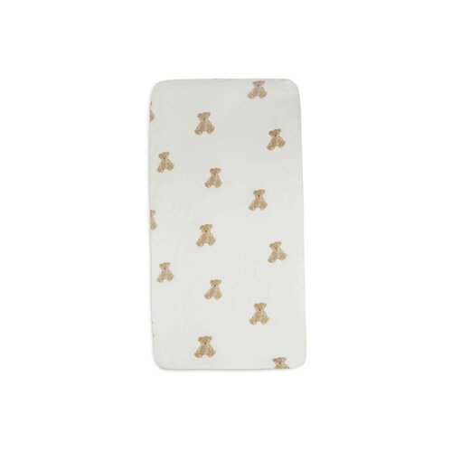 Jollein Hoeslaken Jersey 40/50x80/90cm - Teddy Bear