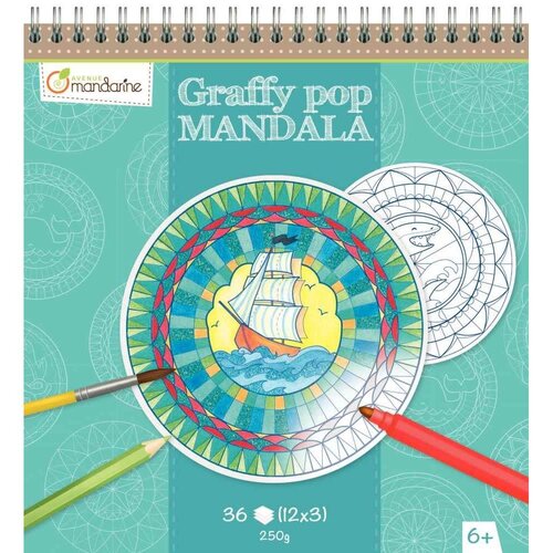 Avenue Mandarine Kleurboek mandala zee