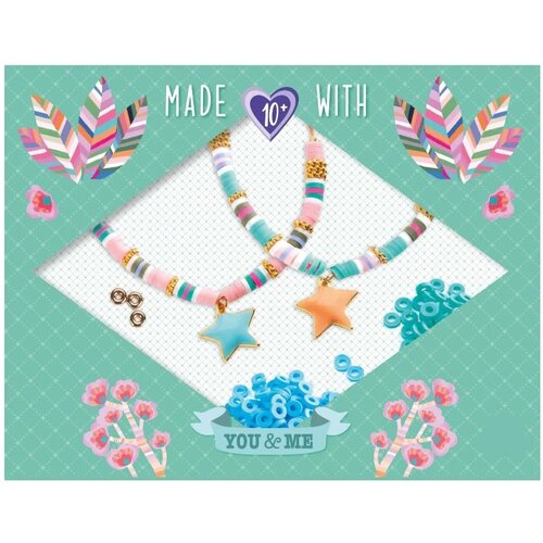 Djeco You&Me - Armbandjes maken 'Heishi-sterren' (+10j)
