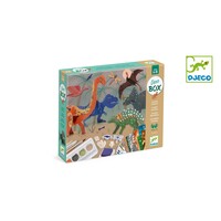 Knutseldoos - 6 activiteiten 'Dino Box'