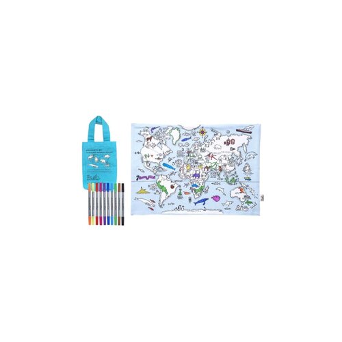Eatsleepdoodle Placemat: to go Worldmap Animals & sealife Eatsleepdoodle Placemat: to go Worldmap Animals & sealife