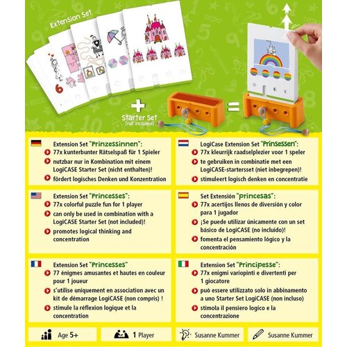 HABA LogicCASE uitbreidingsset 5+ prinsessen