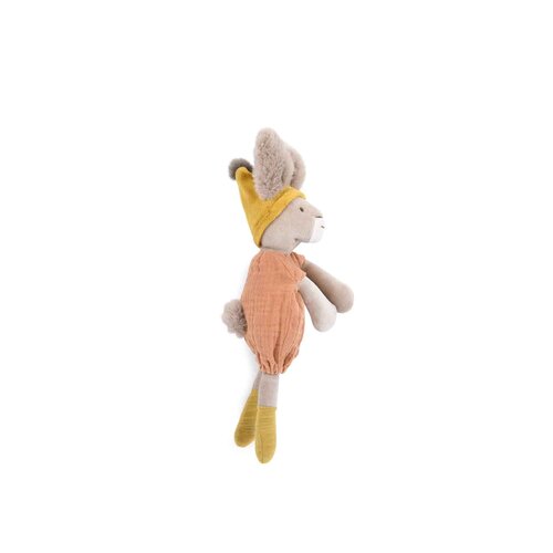 Moulin Roty Knuffelkonijntje klei 'Trois Petits Lapins' Moulin Roty Knuffelkonijntje klei 'Trois Petits Lapins'