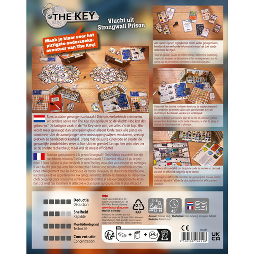 HABA Spel: The Key: Vlucht uit Strongwall Prison