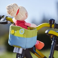 Poppenaccessoires - Fietsstoeltje "Zomerweide"