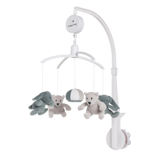 Baby's Only Muziekmobiel sense vintage zeegroen / kiezelgrijs / wit Baby's Only Muziekmobiel sense vintage zeegroen / kiezelgrijs / wit