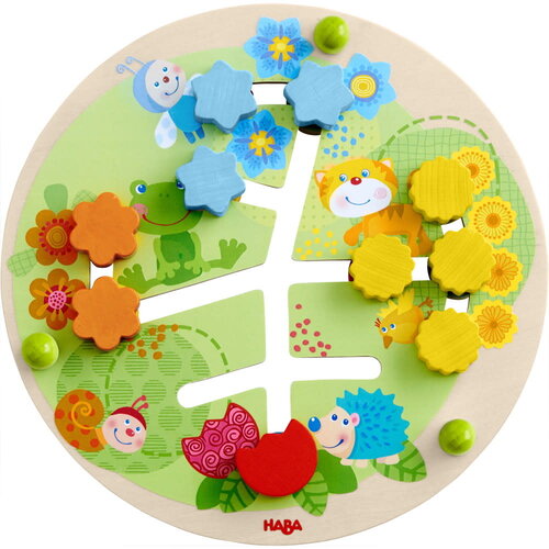 HABA Motoriekbord 'bloemen' van Haba HABA Motoriekbord 'bloemen' van Haba