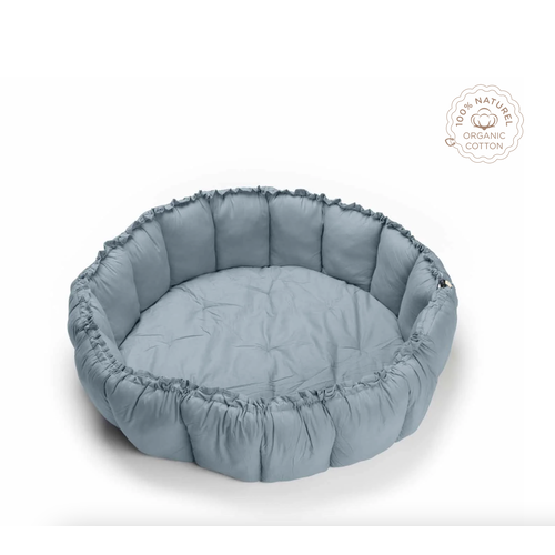 Play & go Bloom Dusty blue Biologisch Babymatje Play & go Bloom Dusty blue Biologisch Babymatje