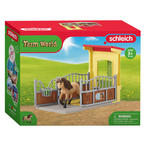 Schleich Ponystal met Ijslanderhengst - Farm World