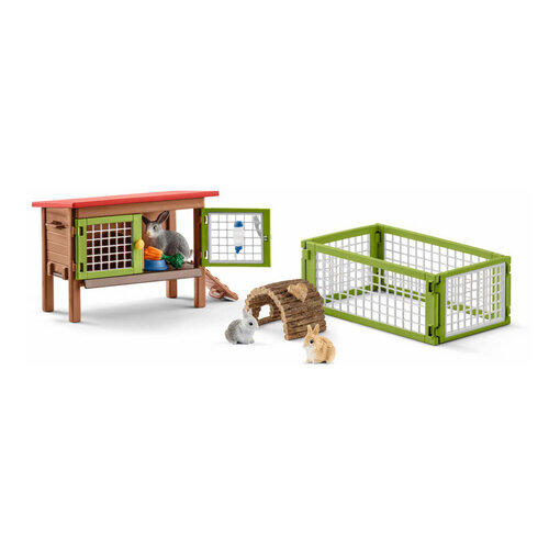 Schleich Konijnenhok - Farm World