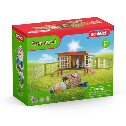 Schleich Konijnenhok - Farm World