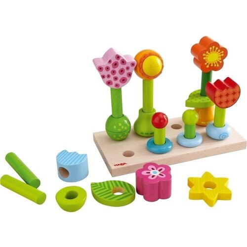 HABA Opsteekspel - Bloementuin