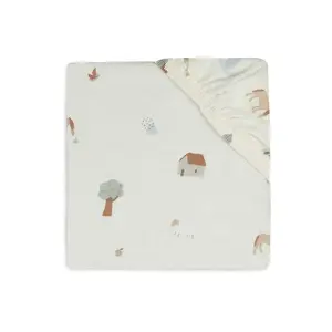 Jollein Hoeslaken Jersey 40/50 x 80/90cm Farm